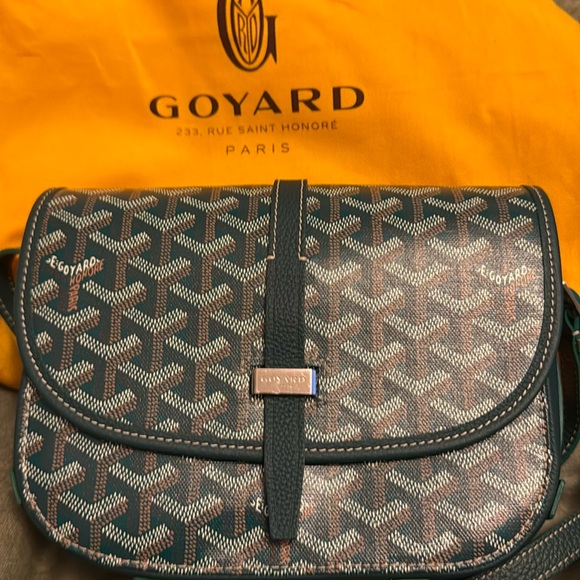 Goyard Black and Tan Crossbody Bag - Picture 1 of 6
